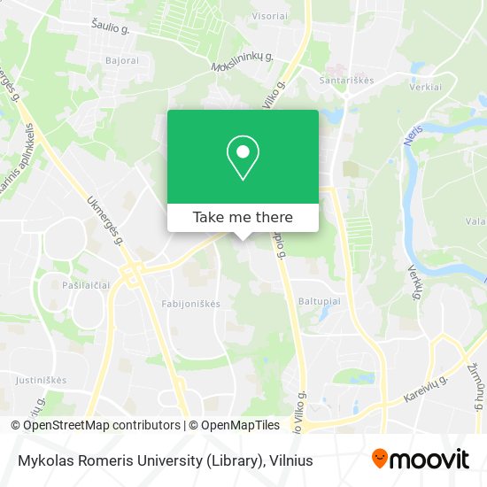 Карта Mykolas Romeris University (Library)