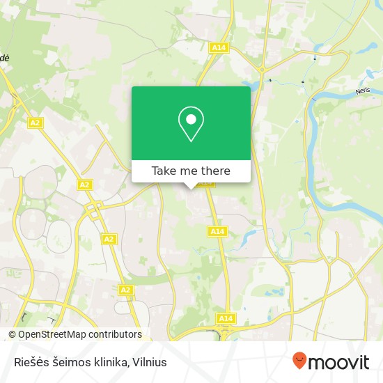 Riešės šeimos klinika map