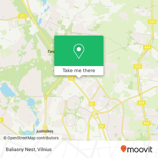 Baliasny Nest map