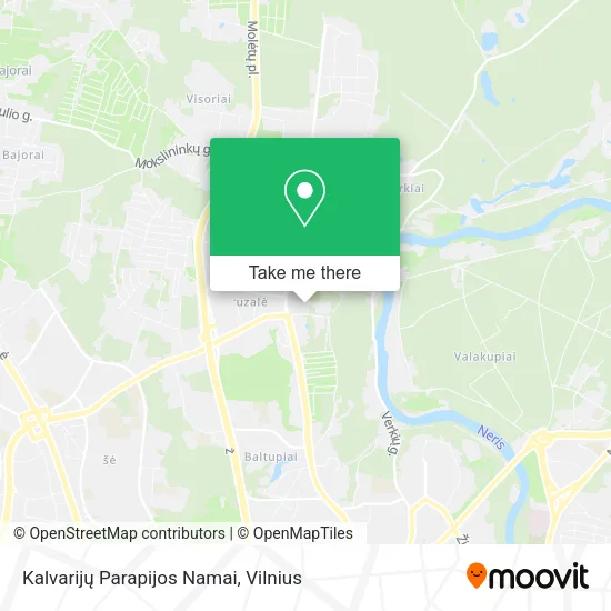 Карта Kalvarijų Parapijos Namai