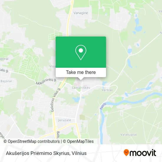 Карта Akušerijos Priėmimo Skyrius