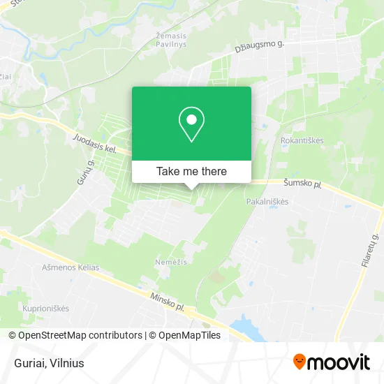 Guriai map
