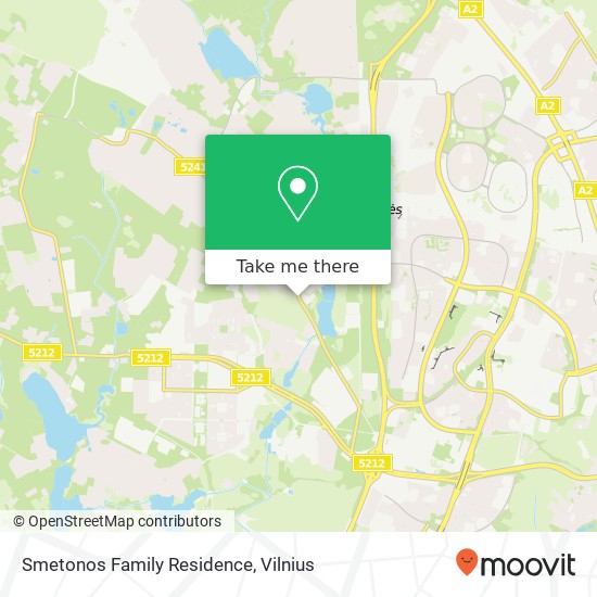 Smetonos Family Residence map