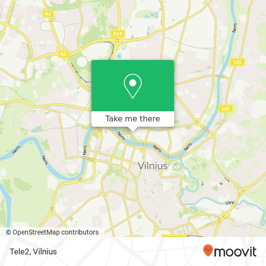 Tele2 map