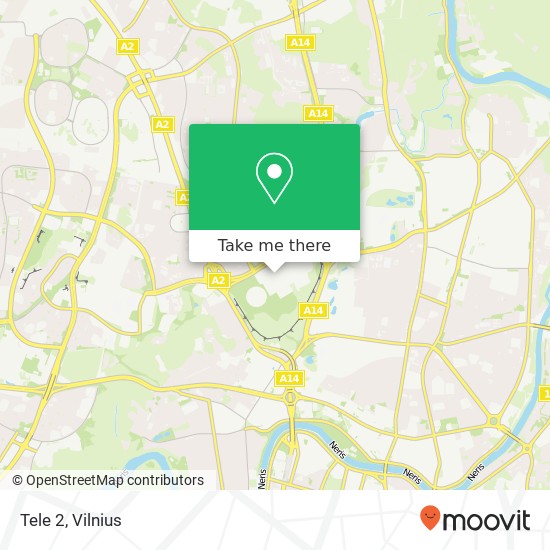 Tele 2 map