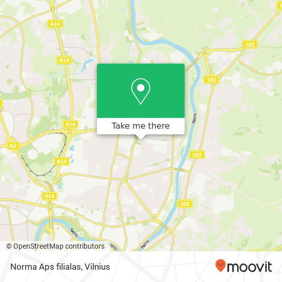 Norma Aps filialas map