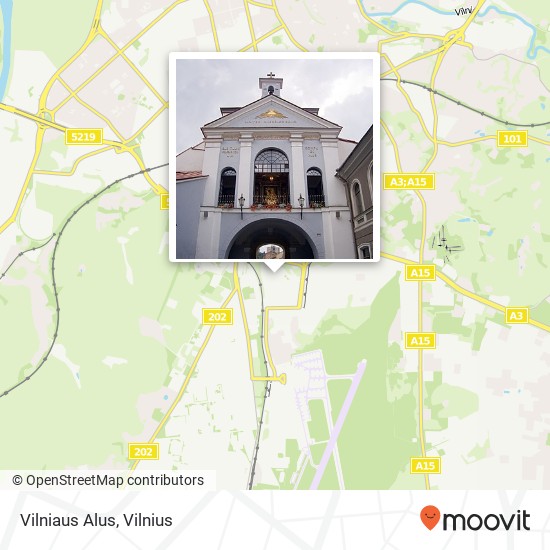 Vilniaus Alus map