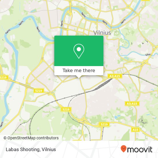 Labas Shooting map