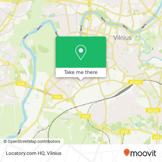Locatory.com HQ map