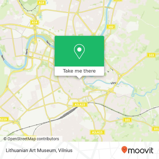 Lithuanian Art Museum map