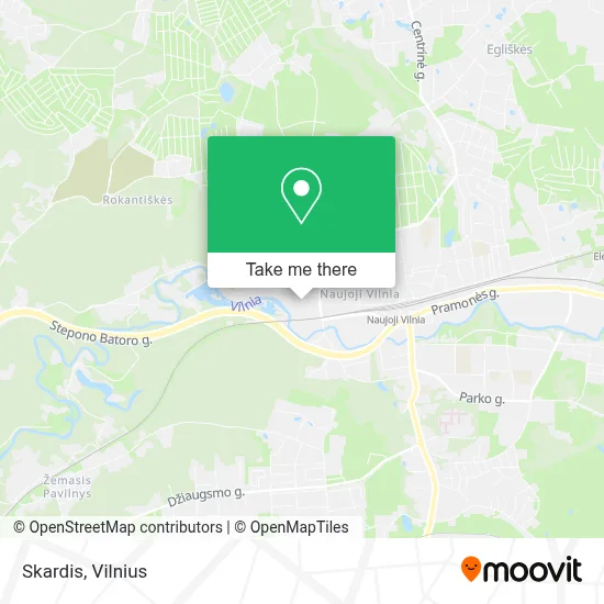 Skardis map