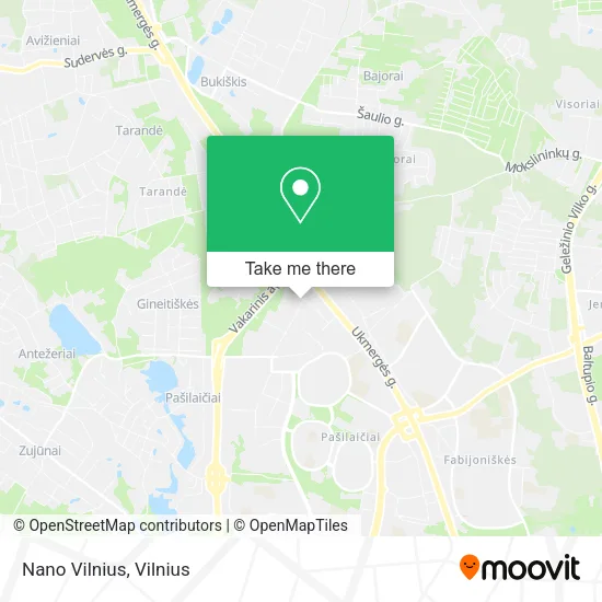 Карта Nano Vilnius