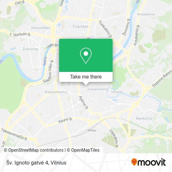 Карта Šv. Ignoto gatvė 4