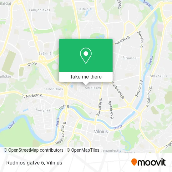 Rudnios gatvė 6 map
