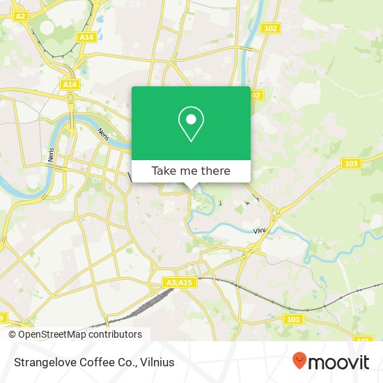 Карта Strangelove Coffee Co.