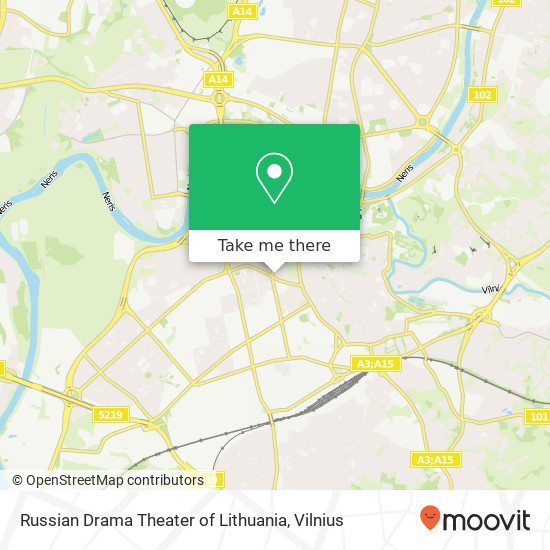 Russian Drama Theater of Lithuania map