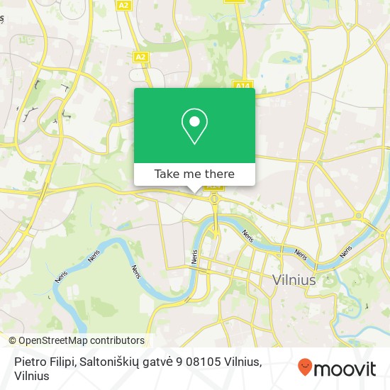 Pietro Filipi, Saltoniškių gatvė 9 08105 Vilnius map