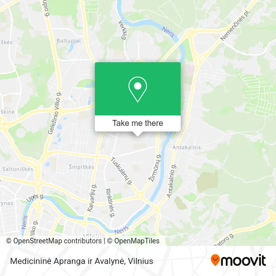 Карта Medicininė Apranga ir Avalynė