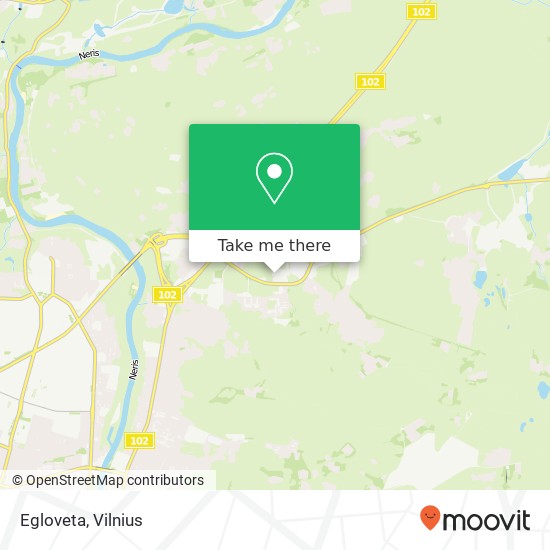 Egloveta map