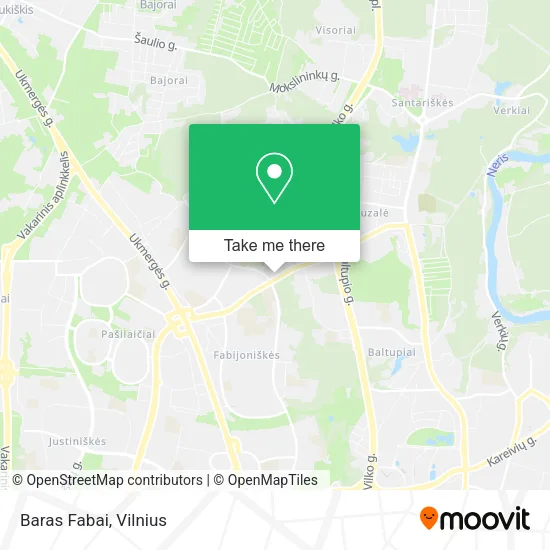 Baras Fabai map
