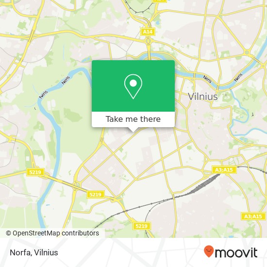 Norfa map
