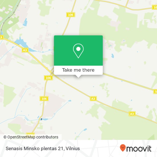 Senasis Minsko plentas 21 map