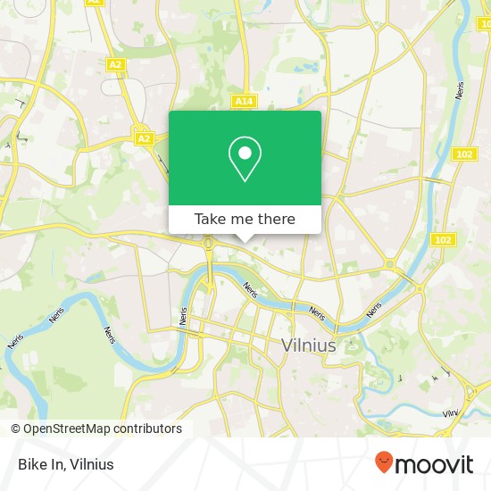 Bike In map