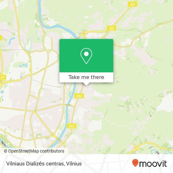 Vilniaus Dializės centras map