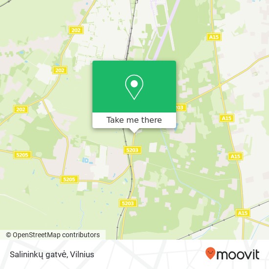 Salininkų gatvė map