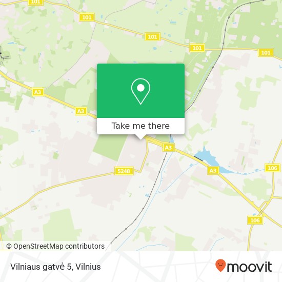Vilniaus gatvė 5 map