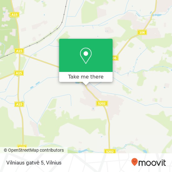 Vilniaus gatvė 5 map