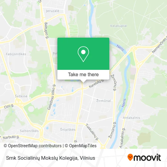 Smk Socialinių Mokslų Kolegija map