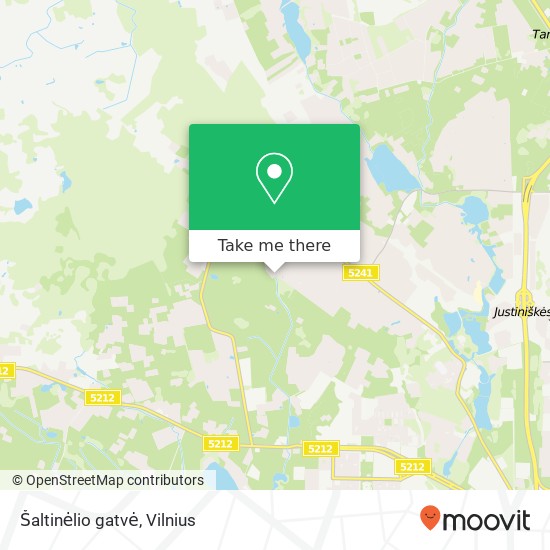 Šaltinėlio gatvė map