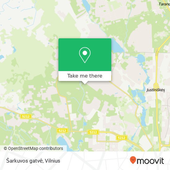 Šarkuvos gatvė map