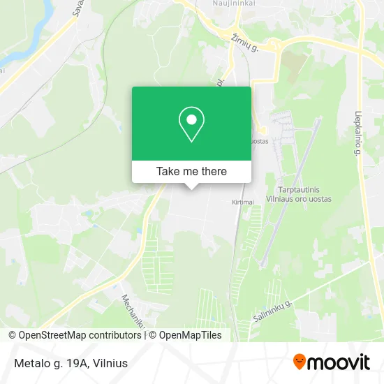 Карта Metalo g. 19A