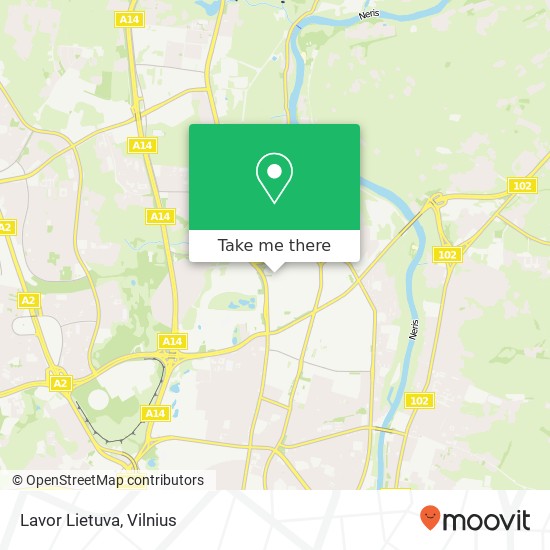 Lavor Lietuva map