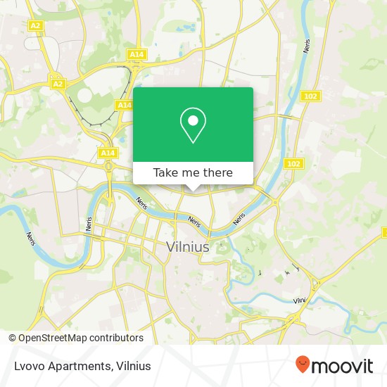 Lvovo Apartments map