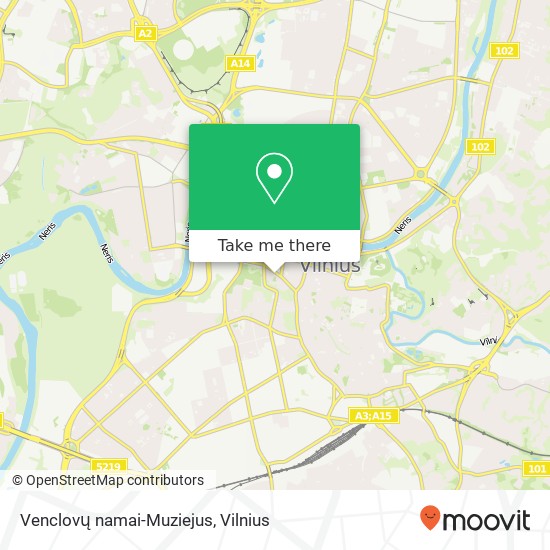Venclovų namai-Muziejus map