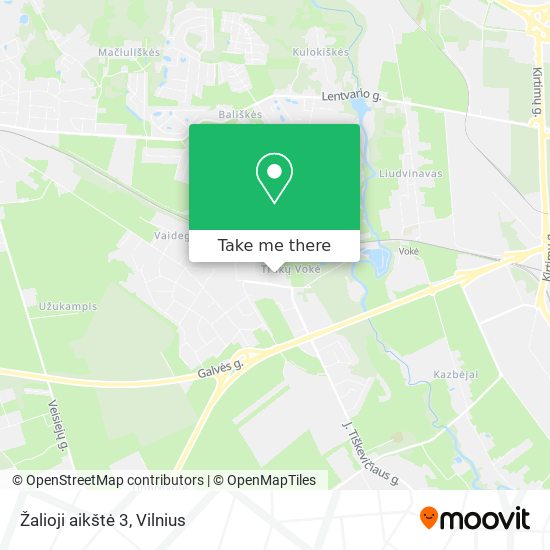 Žalioji aikštė 3 map