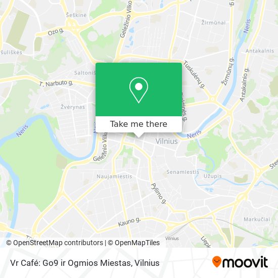 Vr Café: Go9 ir Ogmios Miestas map