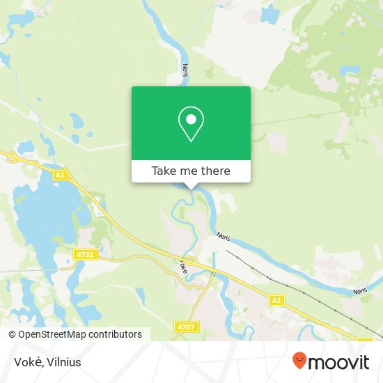 Vokė map