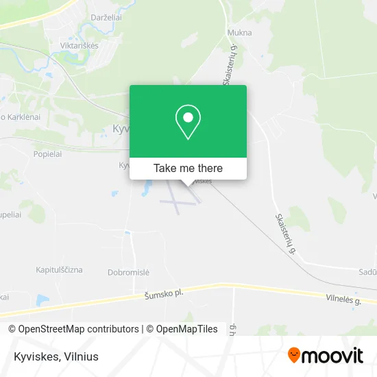 Карта Kyviskes