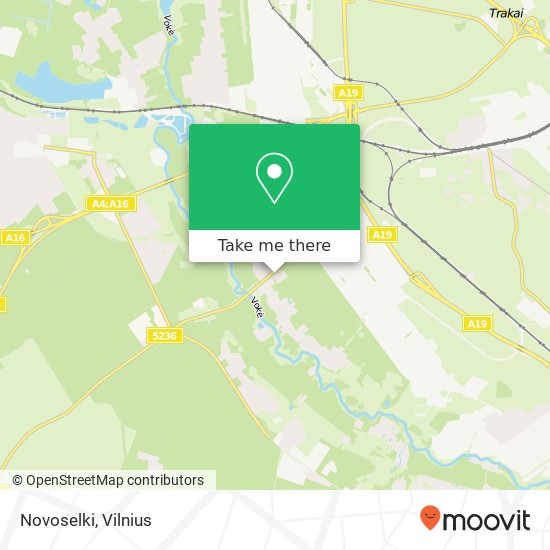 Novoselki map