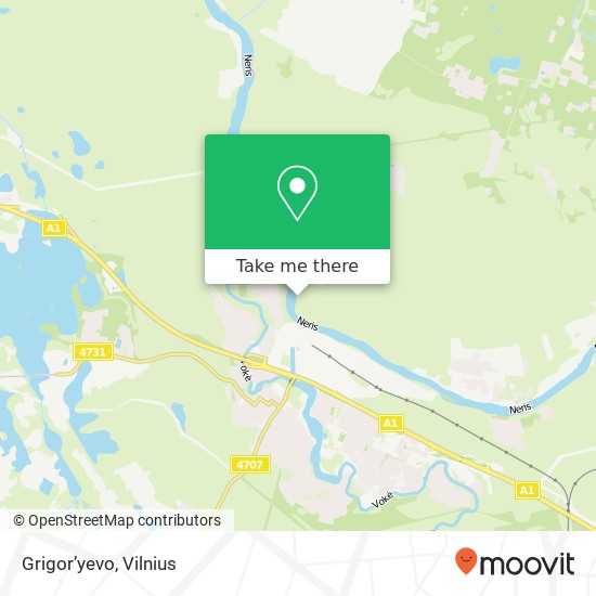Grigor’yevo map