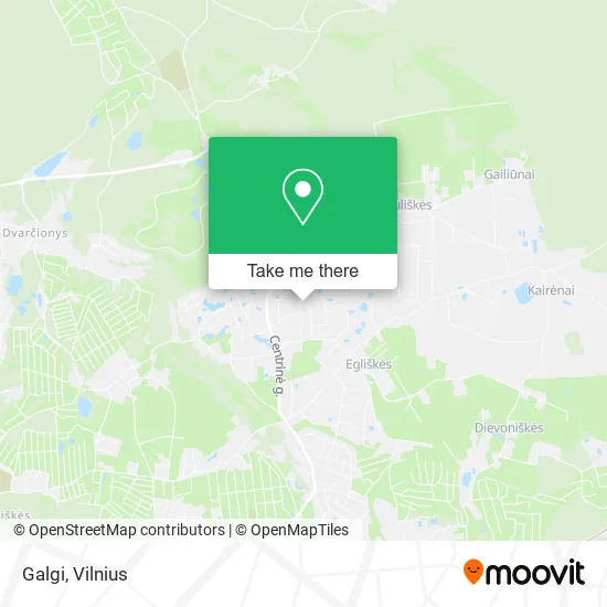 Карта Galgi