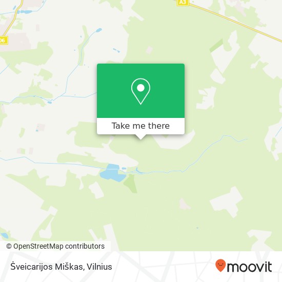 Šveicarijos Miškas map