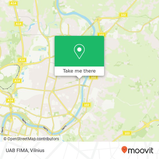 UAB FIMA map