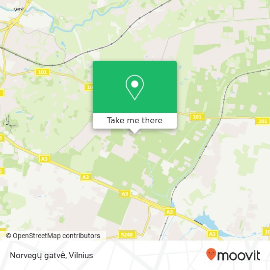 Norvegų gatvė map