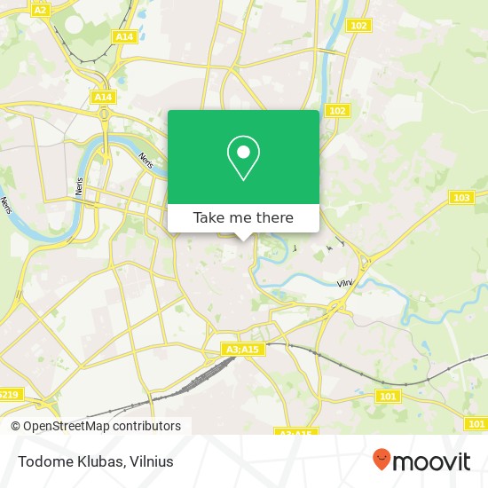 Todome Klubas map