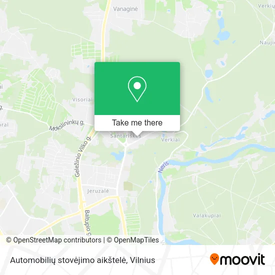 Карта Automobilių stovėjimo aikštelė